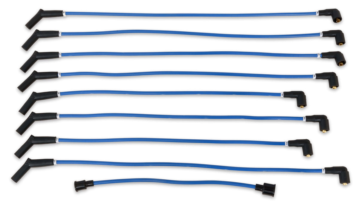 Scott Drake C5OZ-12259-BL8 289-302 8mm  Logo Ignition Wires