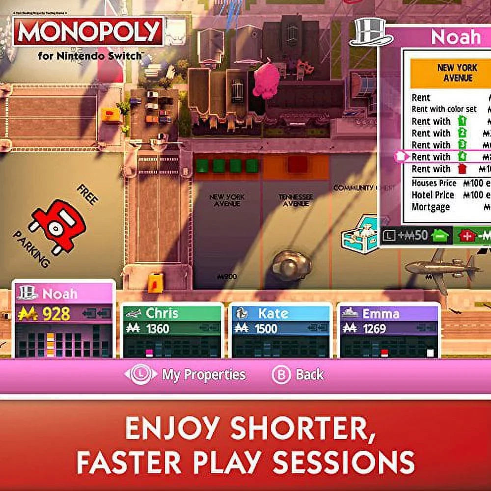 NSW MONOPOLY FOR NINTENDO SWITCH (US) [video game] [video game]