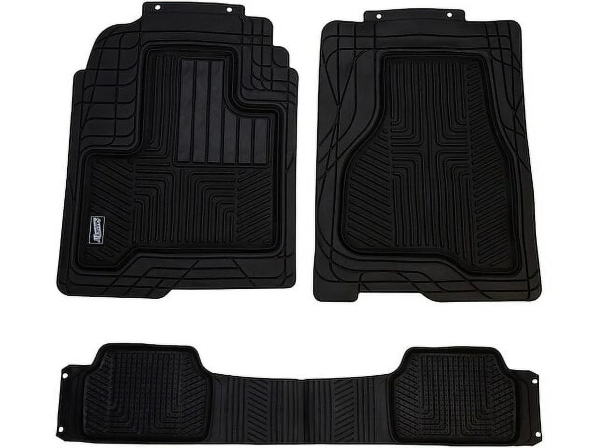 Floor Mat Set 3 Piece - matching with 1995 - 2018 Chevy Tahoe 1996 1997 1998 1999 2000 2001 2002 2003 2004 2005 2006 2007 2008 2009 2010 2011 2012 2013 2014 2015 2016 2017
