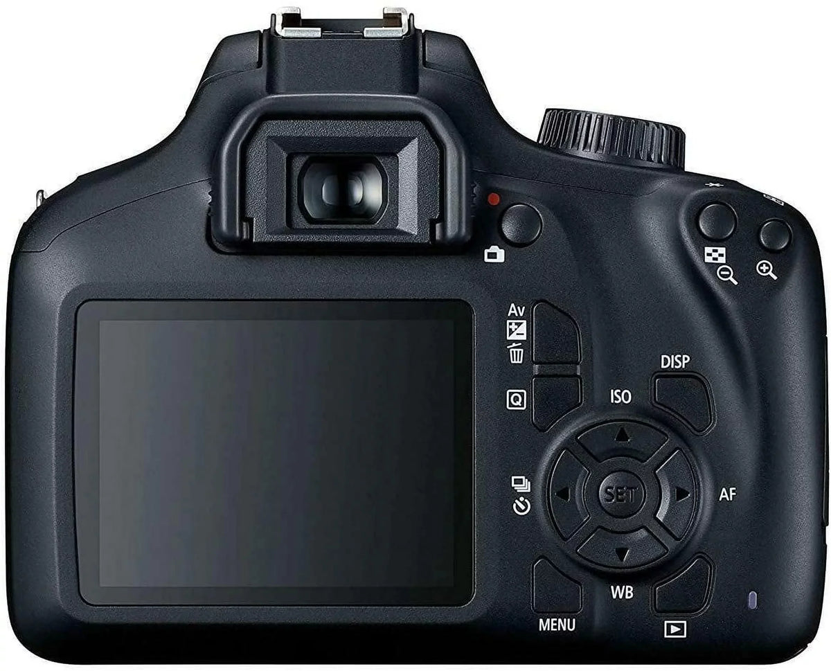 EOS Rebel T100/4000D DSLR Camera with 18-55mm f/3.5-5.6 DC III Lens