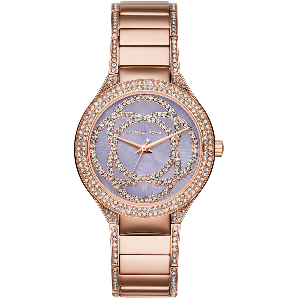 Michael Kors Women's Kerry MK3482 Rose Gold Stainless-Steel Quartz Fashion Watch