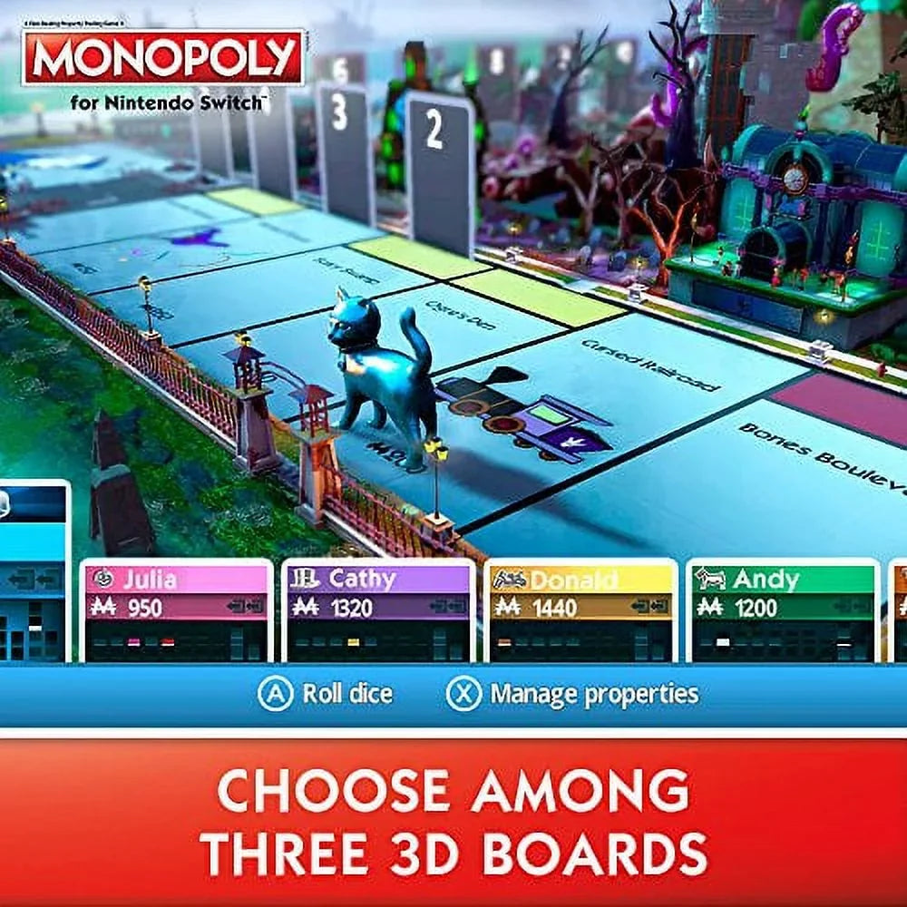 NSW MONOPOLY FOR NINTENDO SWITCH (US) [video game] [video game]