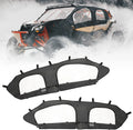 Kemimoto Soft Upper Door Set Kit, UTV Soft Cab Doors top Enclosure appropriate with 2017-2023 Can Am Maverick X3 Max 4 Seater Models