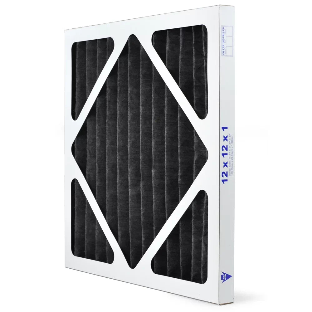 AIRx Filters Odor 12x12x1 Air Filter appropriate/Replacement MERV 4 AC Furnace Pleated Filter, 6-Pack