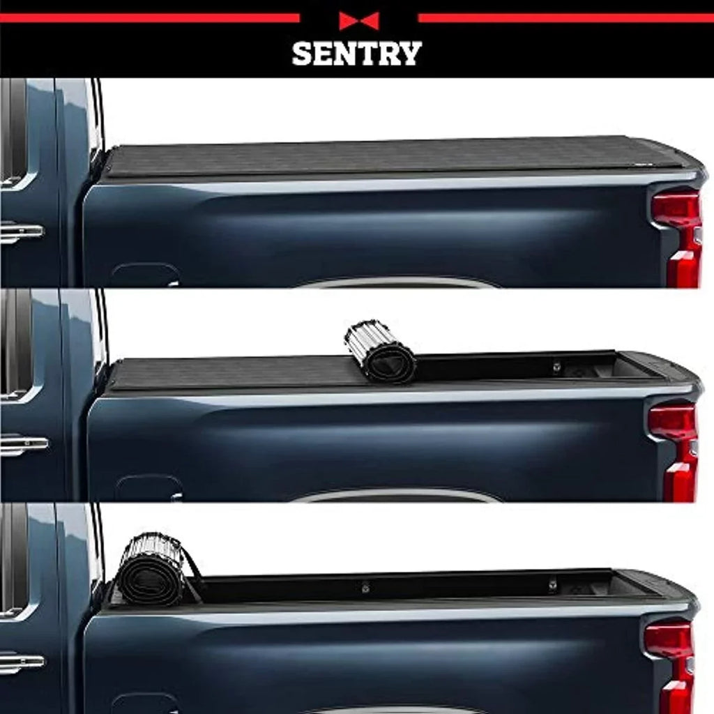 Truxedo Sentry Hard Rolling Truck Bed Tonneau wrap | 1594701 | suitable with 2022  Maverick 4' 6" Bed (54.4")