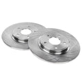 A-Premium Rear Disc Brake Rotors matching with Dodge GrandCaravan Journey 2012-2020 Routan 2012-2014 Chrysler Town&Country Ram C/V 2-PC Set