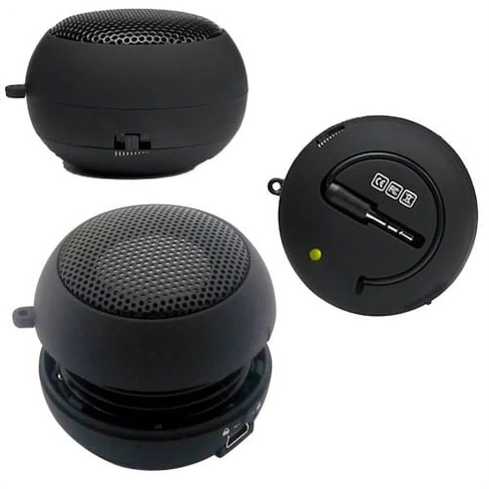 Wired Black Portable Universal Loud Speaker Multimedia Audio System Rechargeable Y7W suitable With  V30, K8, G4, Aristo, G5, Q6, K30, X Venture, V50 ThinQ 5G, V40 ThinQ, V35 ThinQ, Power