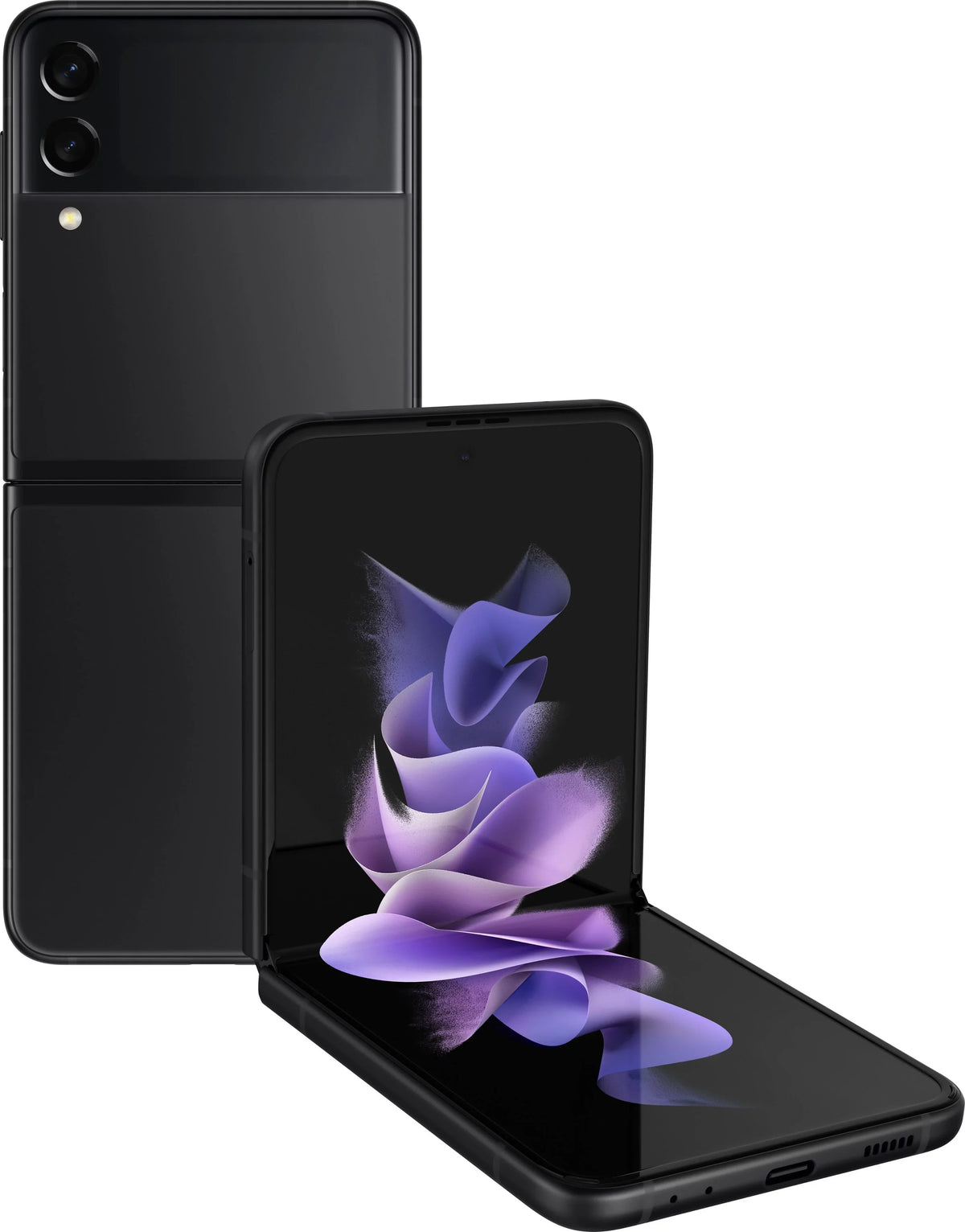 Pre-Owned  Galaxy Z Flip 3 5G F711U 128GB Black Unlocked Smartphone (Refurbished: Good)