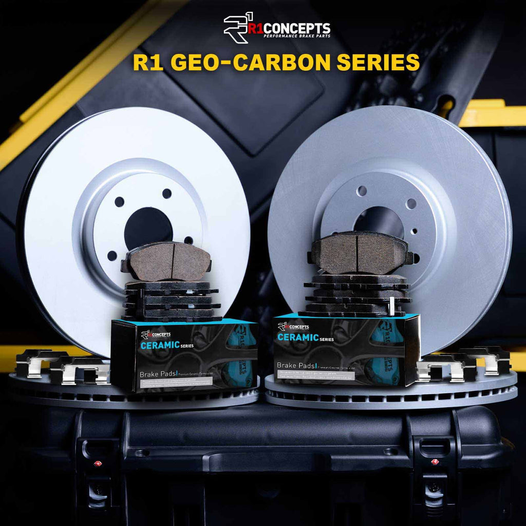 R1 Concepts Wdwh2 59053 R1 Concepts Brake Rotor Carbon Coated With Ceramic Pads Fits select: 2000 HONDA CIVIC SI/SIR, 1999 HONDA CIVIC SI