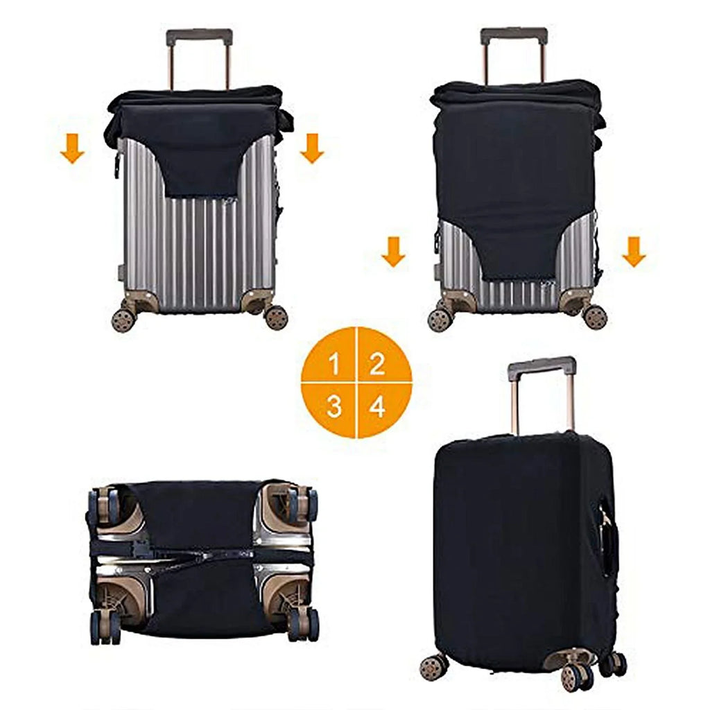 Kll Bees And Flower Luggage protector Suitcase shield Suitcase Protector-