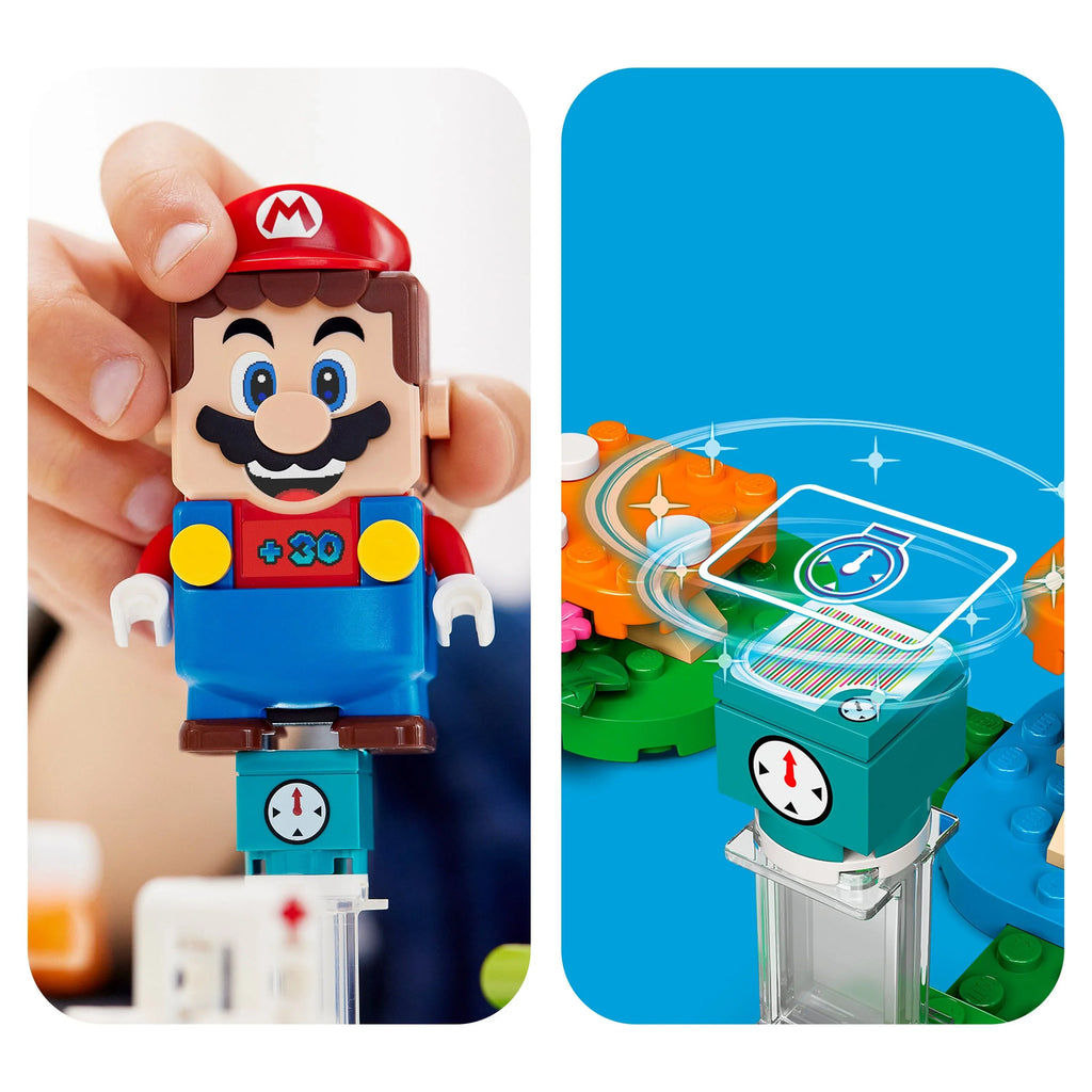 LEGO Super Mario Lakitu Sky World Expansion Set 71389 Building Toy Playset for Kids (484 Pieces)