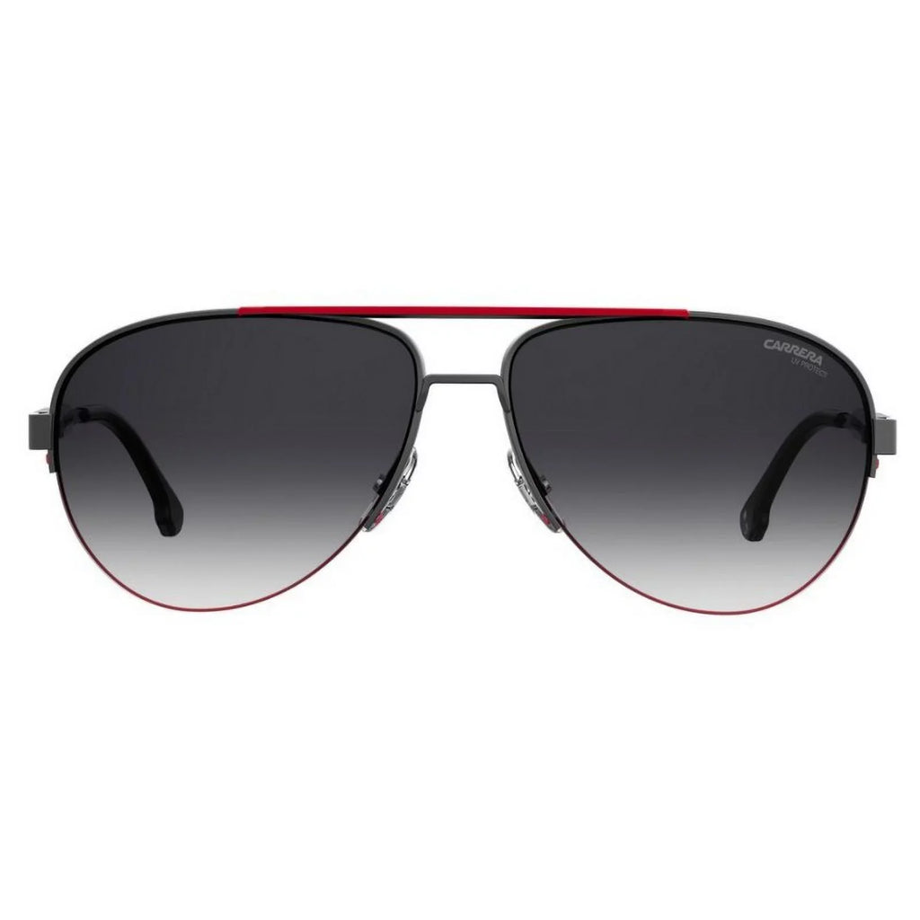 Carrera Dark Grey Gradient Pilot Men's Sunglasses Carrera 8030/S Svk/9O 62 Adult , Unisex , Optical .