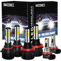 BMZONCC 9005 H11 LED Headlight H11 Fog Light Bulbs Combo for  4Runner 2010-2014 2015 2016 2017 2018 2019 2020