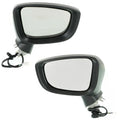 New Pair Of Mirror suitable With Mazda 3 S Sport Grand Touring Gs Gx Gt Sedan Hatchback 4-Door 2.0L 2.5L 2016 By Part Number Ma1321179 Ma1320179 Bhn9-69-1N1 Bhn9-69-1N1 762405-71567-4 762405-71568-1