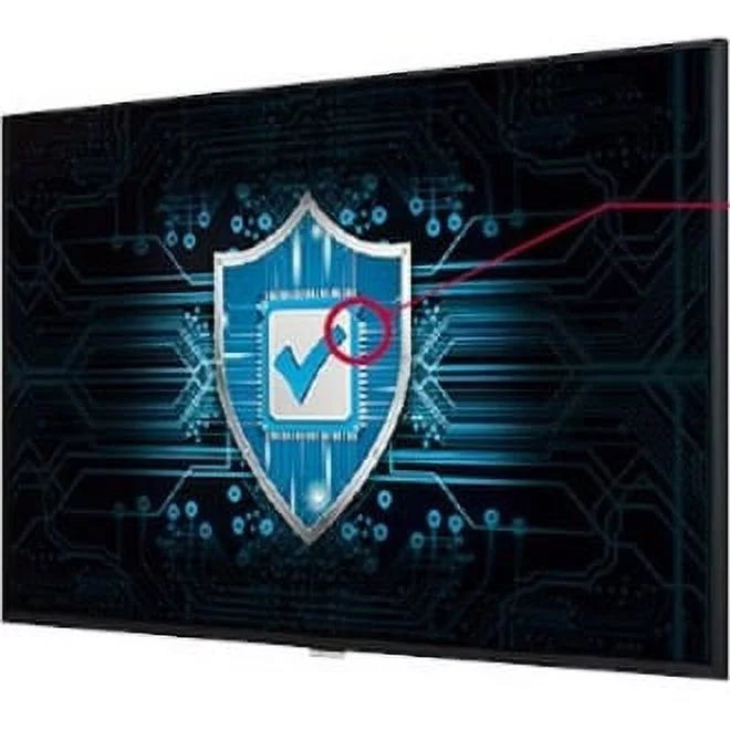 49\" LCD 4K Signage Video Monitor Display, Black
