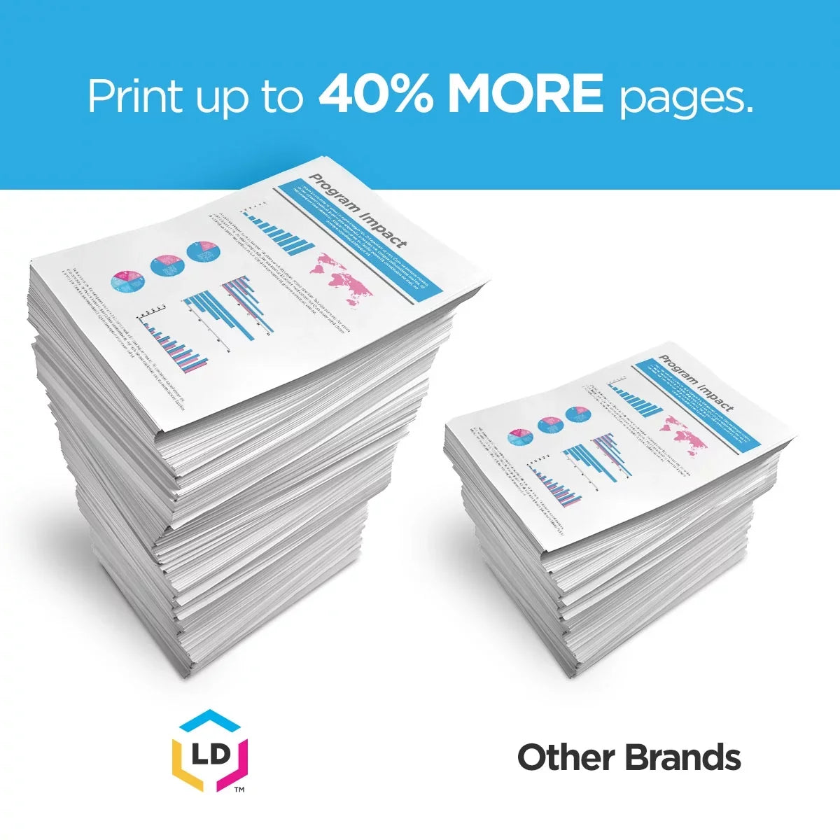 LD Products suitable Toner Cartridge Replacement for  MLT-D203L High Yie (Black, 2-Pack)
