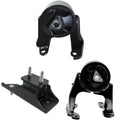 CF Advance appropriate with Chevrolet GMC Isuzu 2004-2012 Colorado Canyon I-280 I-290 I-370 2.8L 2.9L 3.5L 3.7L RWD Engine Motor and Transmission Mount Set 3PCS