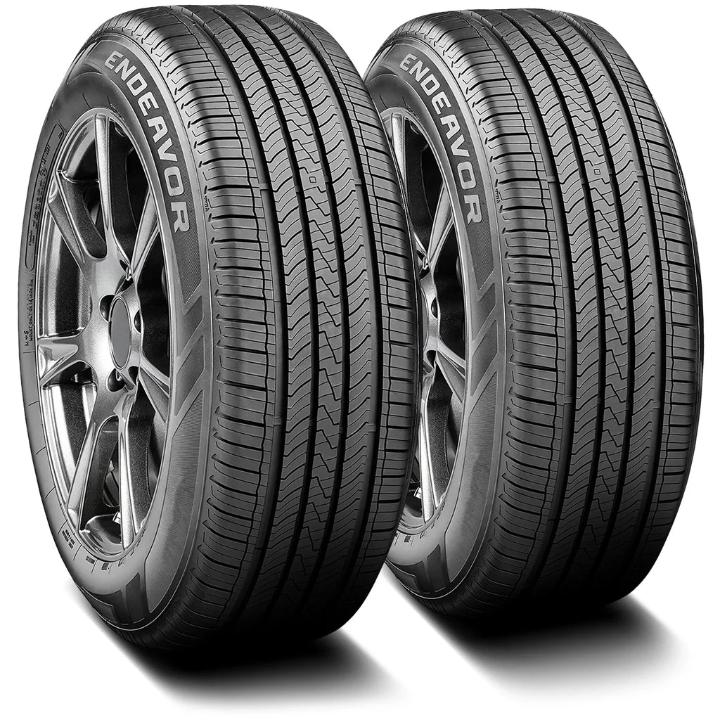 Set of 4 (FOUR) Cooper Endeavor 225/50R17 98V XL AS A/S All Season Tires Fits: 2012-15 Chevrolet Cruze LT, 2012-18  Focus Electric