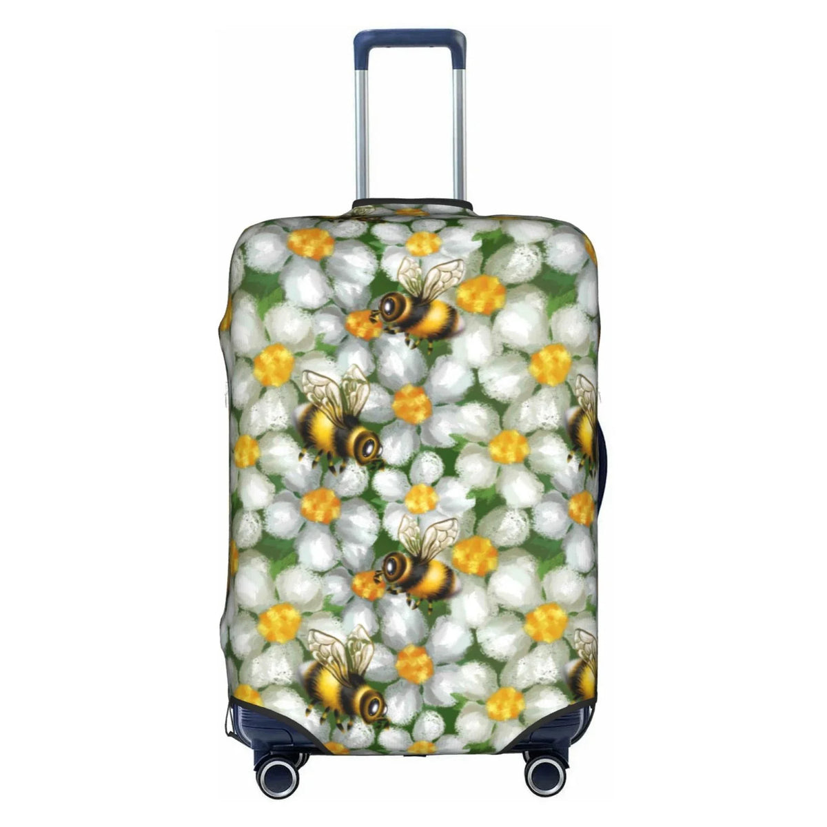 Kll Bees And Flower Luggage protector Suitcase shield Suitcase Protector-
