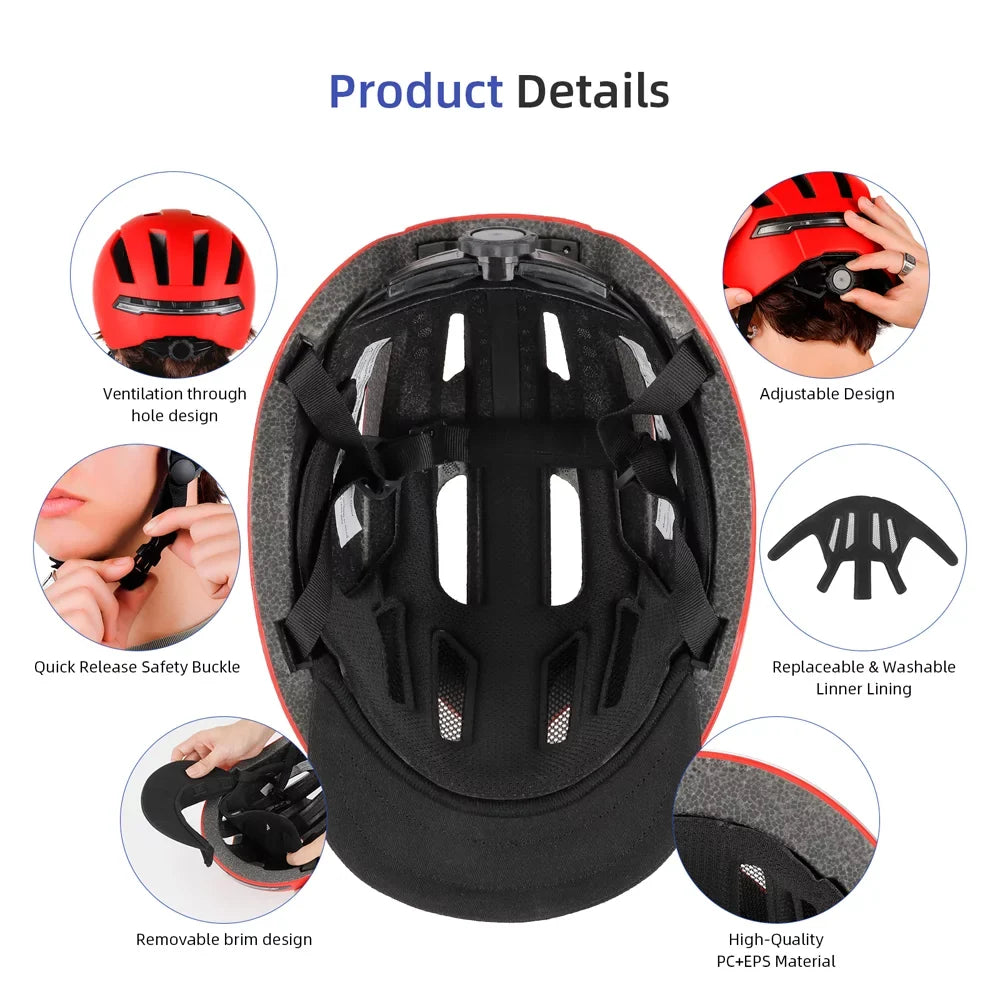 Nebublu Breathable & Comfortable Cycling Helmet - Perfect for Men and Women Riders