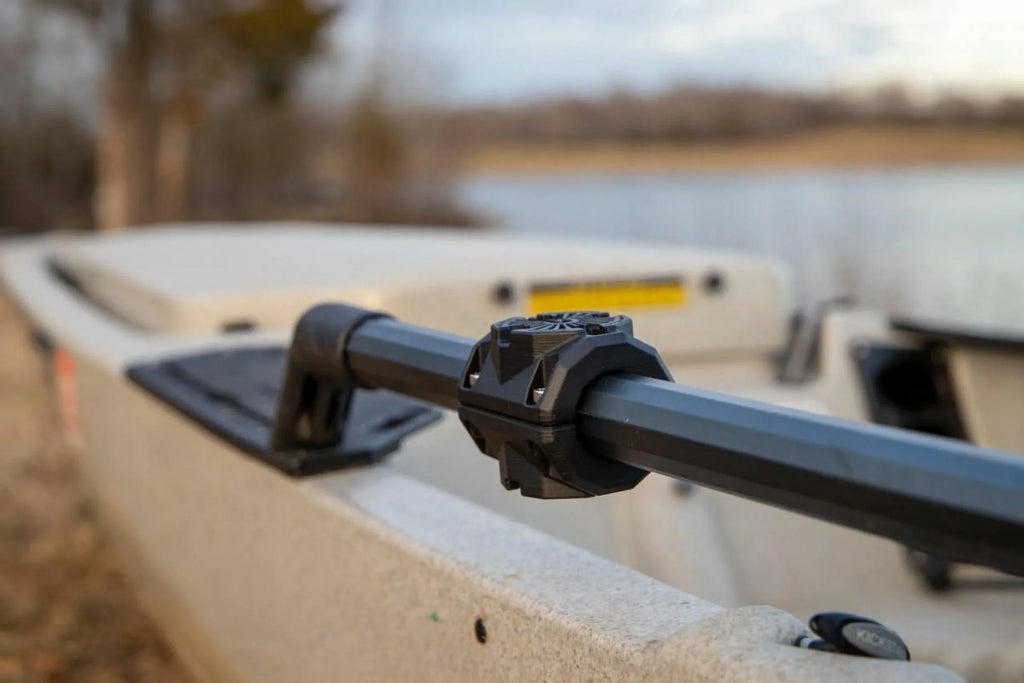 Yakattack MightyMount Duo Rail Adapter - Two Pack, appropriate with Hobie H-Rail