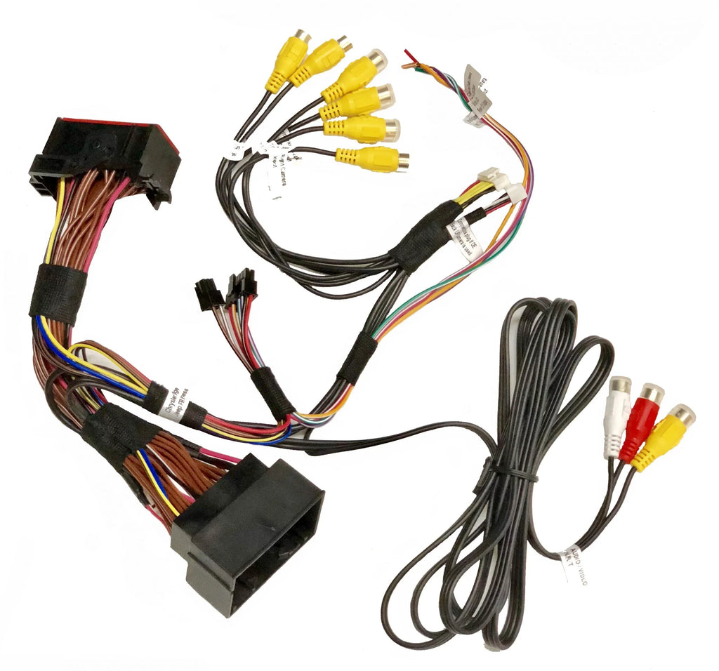 Crux RFM-TYH Multi View Integration Interface with A/V Input and Side Mirror Mounted Cameras For  Highlander