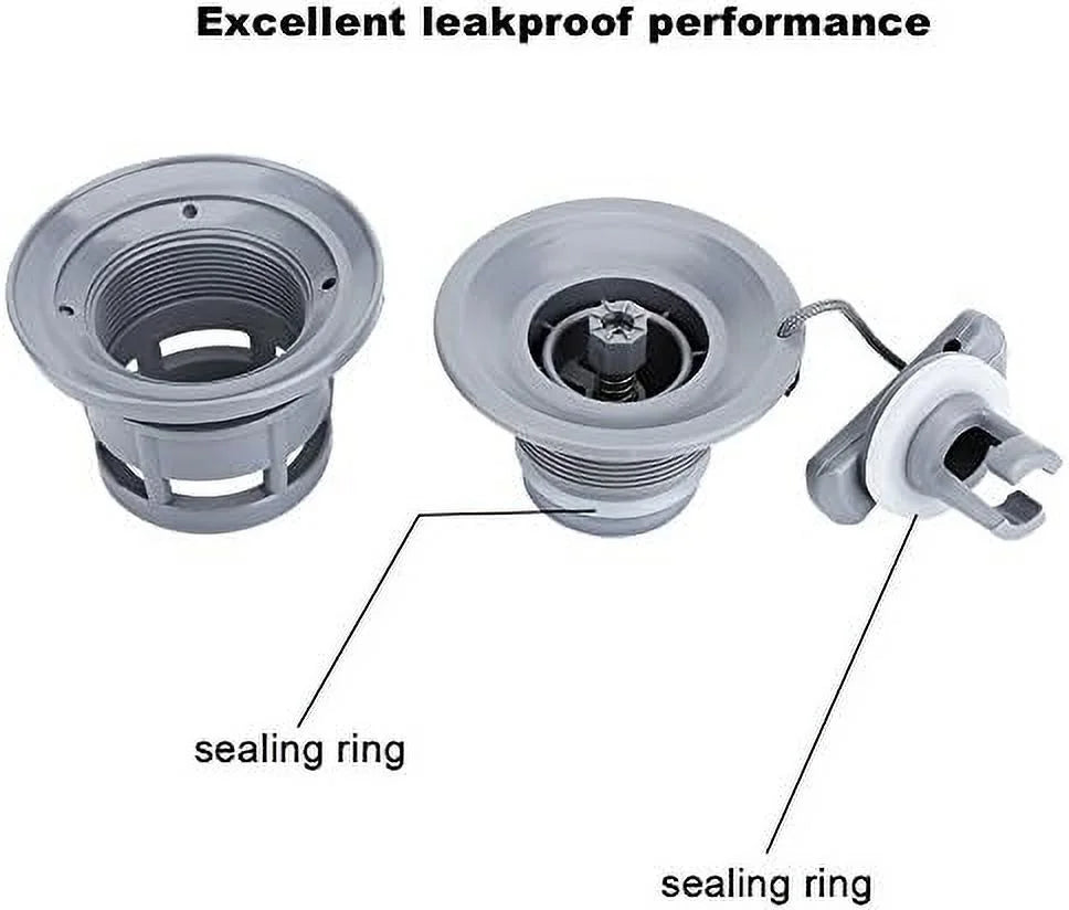 ship Air Valve, Air Plugs PVC Durable Air Gas Valve Cap Replacement for Inflatable ship Dinghy Kayak Canoe