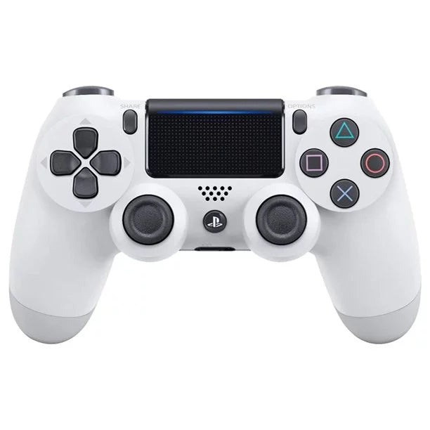 Pre-Owned  PlayStation 4 500GB Gaming Console White, HDMI Cable 2 Controller With Cleaning Kit (Refurbished: Like New)