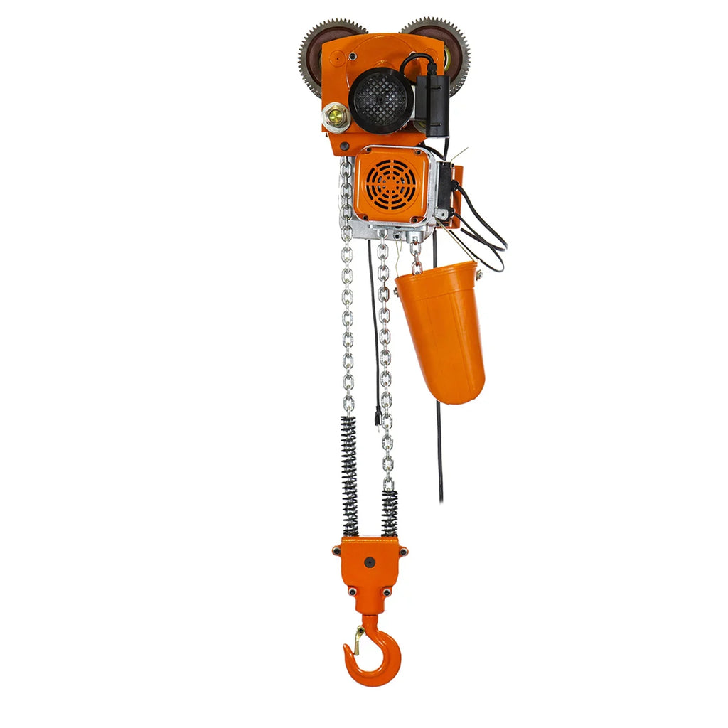 G80 Chain M3/H2 220V. Prowinch 1 Ton Electric Chain Hoist Power Trolley 20 ft