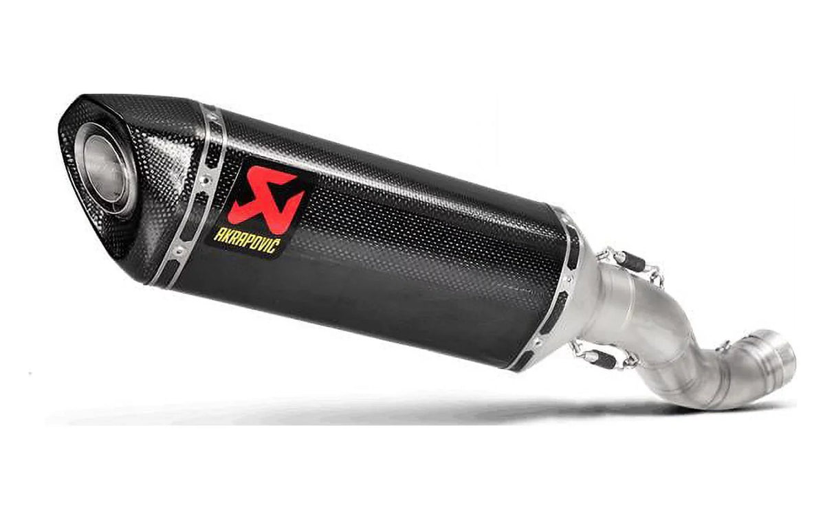 Akrapovic S-A10SO8-RC Slip-On Line Exhaust - Carbon Fiber Muffler