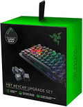 Doubleshot PBT Keycap Upgrade Set for Mechanical & Optical Keyboards: suitable with Standard 104/105 US and UK layouts - Classic Black