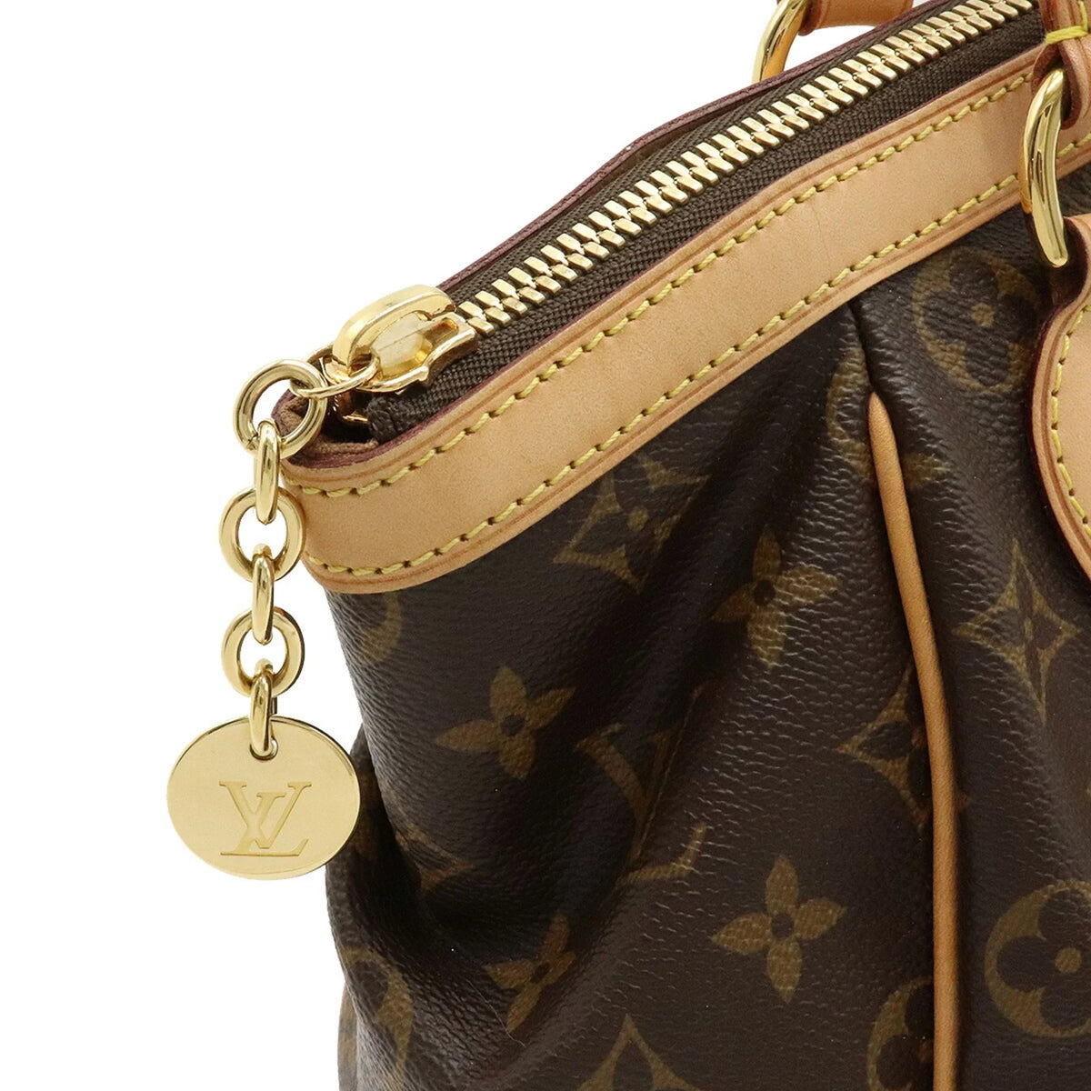 Authenticated Used LOUIS VUITTON Louis Vuitton Monogram Tivoli PM Handbag Tote Bag M40143