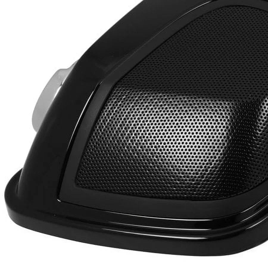 Kojem 5" CVO Hard Saddlebags w/Speaker Grills for Harley Touring Glide 14 15 16 17 18 19 20 21 22 23 with Audio wrap