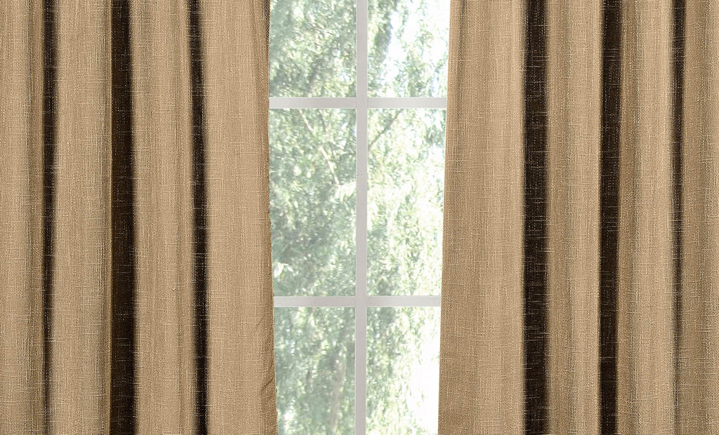 Rebecca Pole Top Window Curtain Set