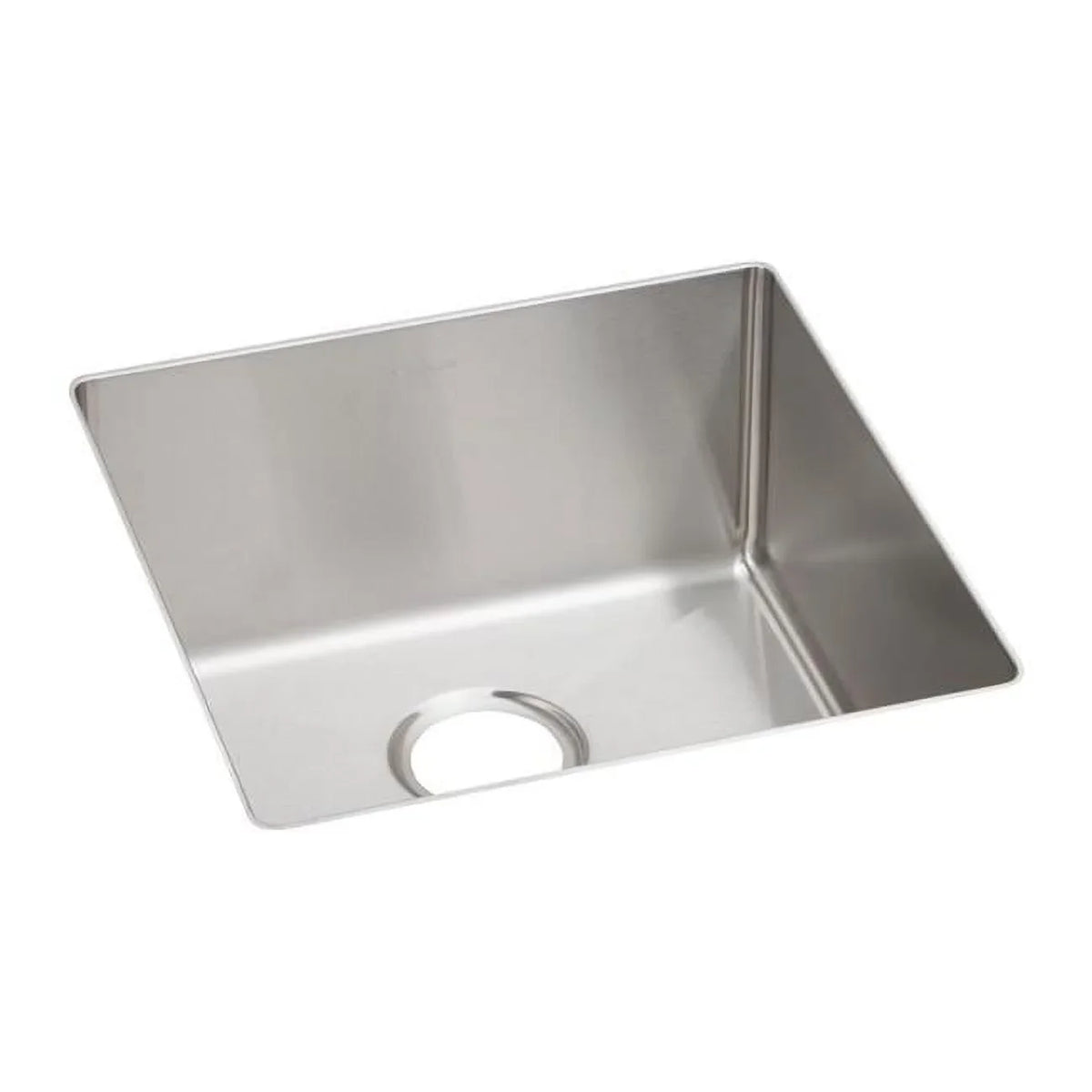 Crosstown 18 Gauge Undermount Single Basin Stainless Steel Kitchen Sink. 18.5 x 18.5 x 9 in