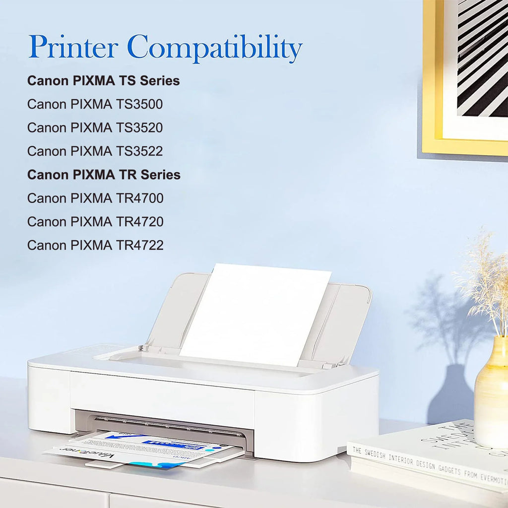 275XL Ink Cartridge for  PG-275 275 Ink appropriate with  PIXMA TS3520 TS3522 TS3500 TR4720 TR4722 TR4700 Printer(Black,2 Pack)