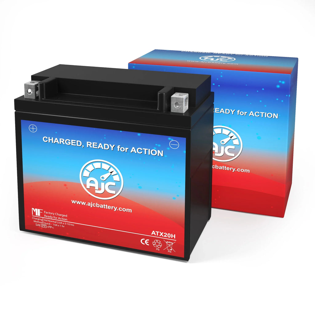 AJC Battery matching with Bombardier GTx 500 500CC Motorcycle Replacement Battery (2005-2008)