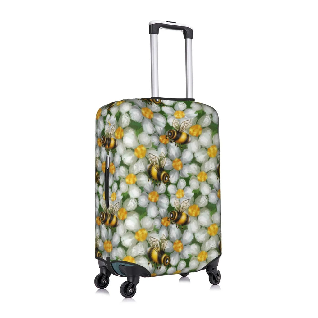 Kll Bees And Flower Luggage protector Suitcase shield Suitcase Protector-