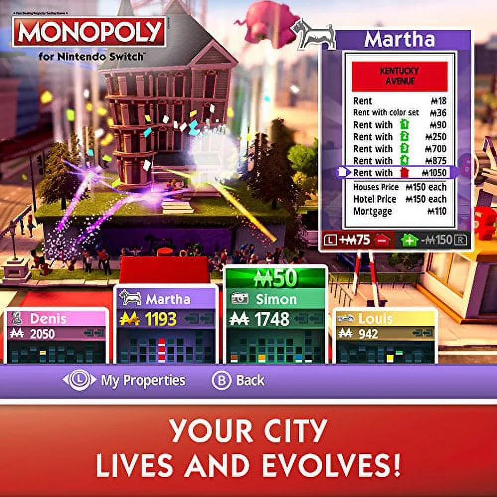 NSW MONOPOLY FOR NINTENDO SWITCH (US) [video game] [video game]