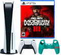 2023 Newest PlayStation_PS5 Gaming Console Disc Version Bundle with  Call of Duty Modern Warfare III / Silicone Controller wrap Skin