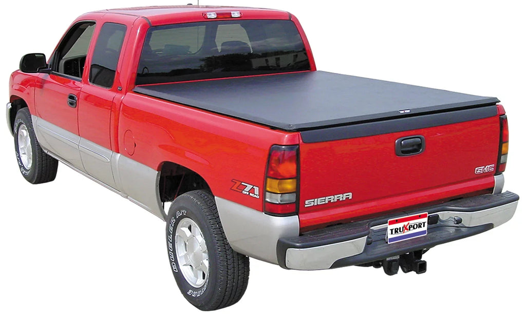 Truxedo Truxport Soft Roll Up Truck Bed Tonneau protector | 280601 | suitable with 2004-2006, 2007 Classic Chevy/GMC Silverado/Sierra 1500 5' 8" Bed (68.4")