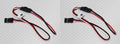 HobbyFlip 5V Remotely Receiver Adjustable Light Controller for LED suitable with RC Aircraft 2 Pack