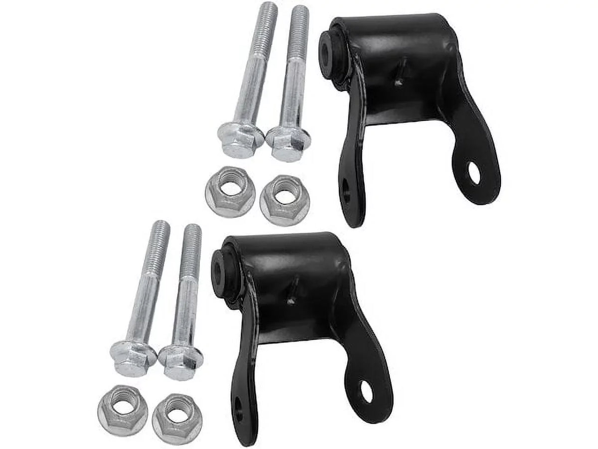 Rear Rearward Leaf Spring Shackle Set - 2 Piece - matching with 1998 - 2003 Dodge Durango 1999 2000 2001 2002