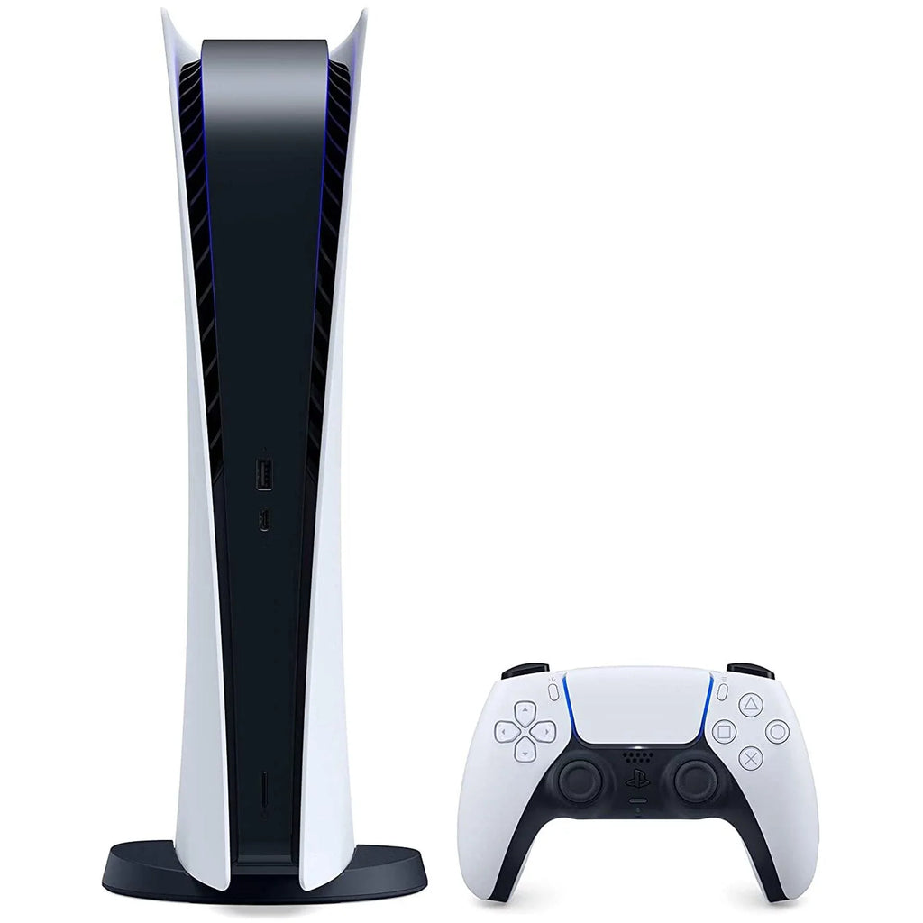 TEC  PlayStation_PS5 Video Game Console (Digital Edition) with God of War (GOW) Ragnarök Bundle -PlayStation - 5