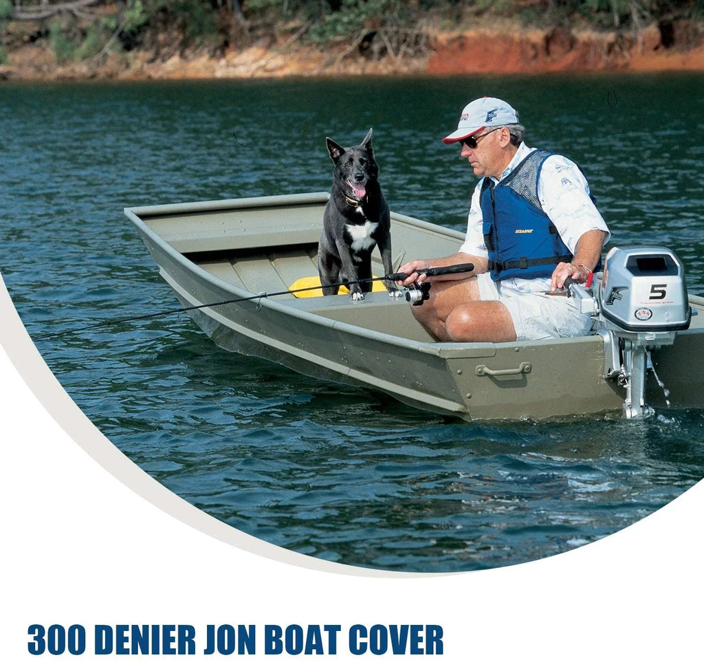 Goodsmann Jon craft Covers Silvery Gray moisture immune Trailerable 9921-0152-21( A, 12' L, 56"W )