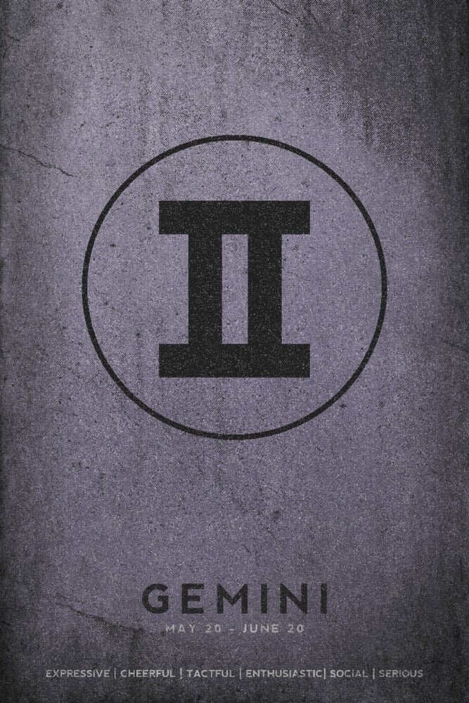 Gemini, Astrological Sign, Zodiac (1000 Piece Puzzle, Size 19x27, Challenging Jigsaw Puzzle for Adults and Family, Made in USA)