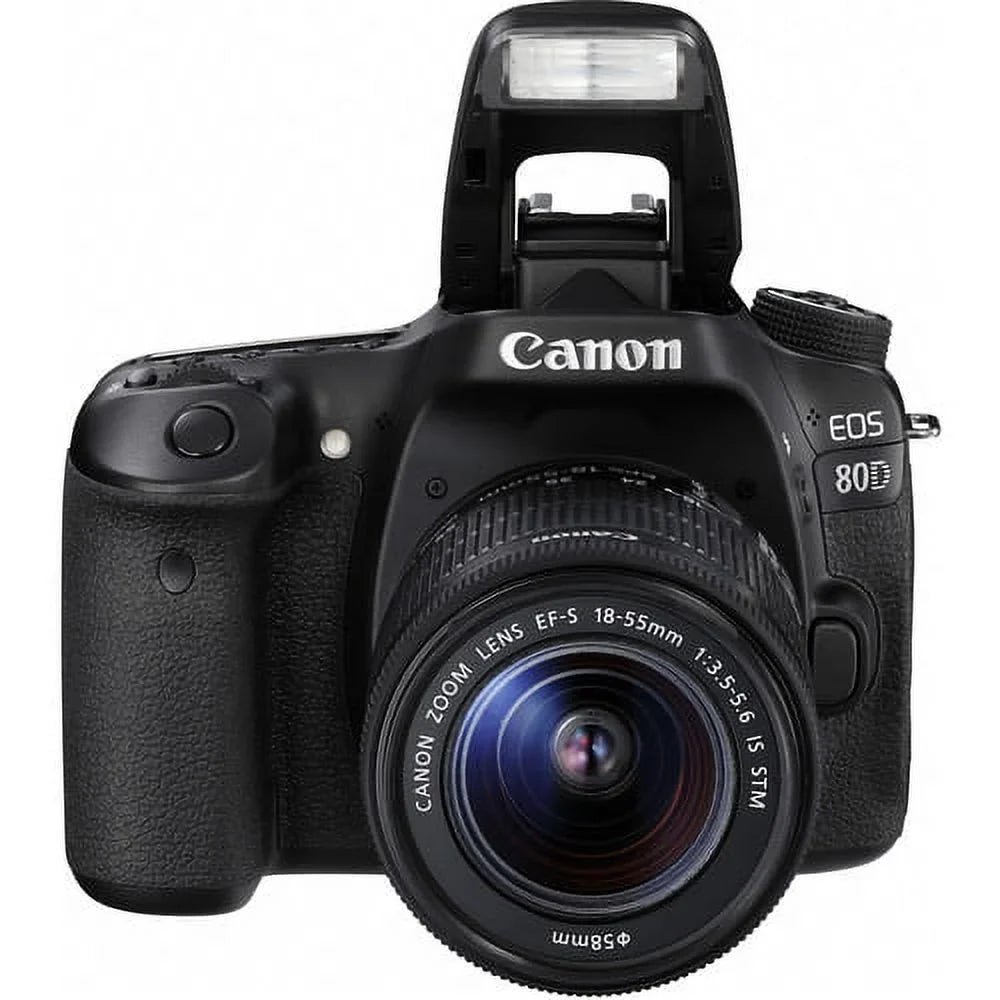 EOS 80D DSLR Camera with 18-55mm Lens + 16GB Expo Essentials Kit