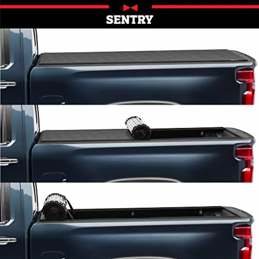 Truxedo Sentry Hard Rolling Truck Bed Tonneau wrap | 1594701 | suitable with 2022  Maverick 4' 6" Bed (54.4")