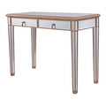 in Gold paint. x 31 in. x 18 in. 2 Drawers Dressing table 42 in