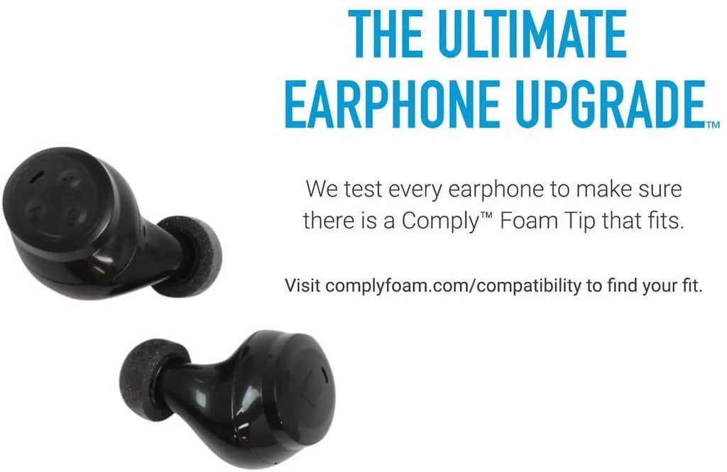TW-400-C TrueGrip Pro Earbud Tips for JLAB, Bowers & Wilkins PI7, PI5, Technics EAH-AZ70, Tune 125TWS, and More